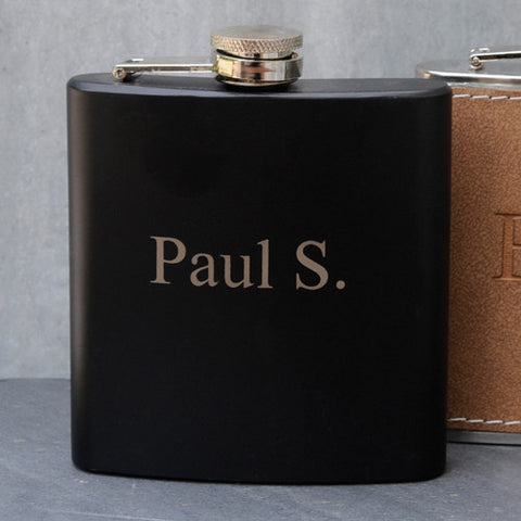 Black Matte Flask