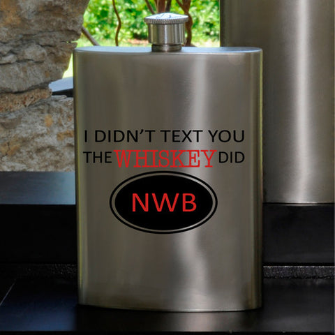 Guys Party Flask - Whiskey
