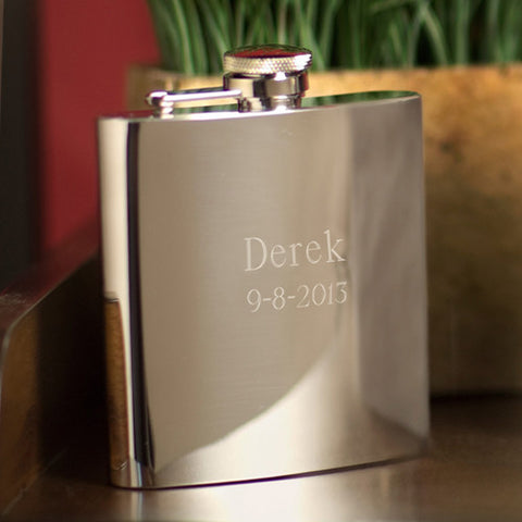 7 oz. Mirror Flask